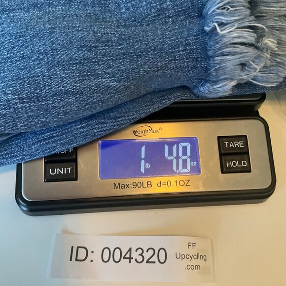 Kancan 5-26 High-Waisted Light Distressed Flare Jeans Denim Frayed Hem Tall - Picture 11 of 11